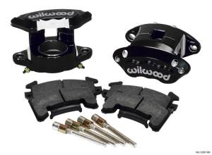 Wilwood D154 Front Caliper Kit - Black 2.50in Piston 1.04in Rotor