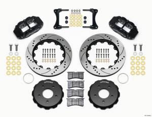 Wilwood Narrow Superlite 4R Front Hat Kit 14.00in Drill 2007-Up Jeep Wrangler