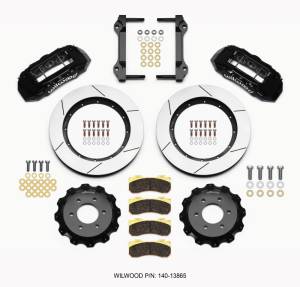 Wilwood TX6R Front Kit 15.50in Black 2010-Up Ford F150 (6 lug)