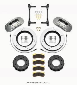 Wilwood TX6R Front Kit 15.00in Clear Ano 2011-2015 GM Truck/SUV 2500