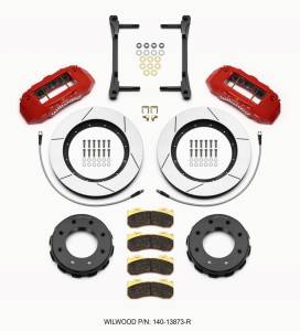 Wilwood TX6R Front Kit 15.00in Red 2011-2015 GM Truck/SUV 2500