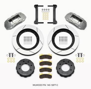 Wilwood TX6R Front Kit 16.00in Clear Ano 1999-2010 GM H2 Truck/SUV 2500