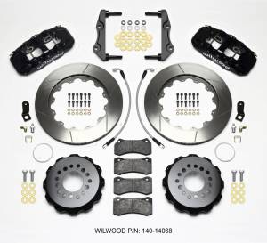 Wilwood AERO4 Rear Kit 14.25in 2014-Up Challenger w/Lines