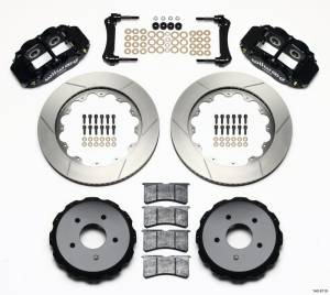 Wilwood Narrow Superlite 4R Rear Kit 14.00in 97-04 Corvette C5/Z06 05-13 C6