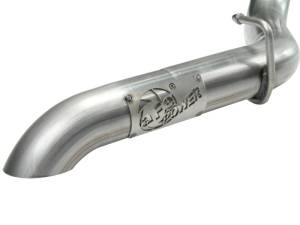 aFe - aFe MACHForce XP Exhaust Cat-Back SS-409 04-06 Jeep Wrangler TJ Unl L6 4.0L 2.5in Off-Road No Tip - Image 5