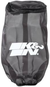 K&N Engineering - K&N Filter Wrap Drycharger Oval Tapered Black - 3.25in Base I/S Width x 2.5in Top I/S Width x 7in H - Image 2