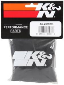 K&N Engineering - K&N Filter Wrap Drycharger Oval Tapered Black - 3.25in Base I/S Width x 2.5in Top I/S Width x 7in H - Image 5