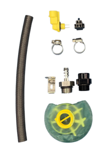 DeatschWerks - DeatschWerks DW650iL Series 650LPH In-Line External Fuel Pump Universal Install Kit - Image 2