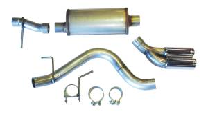 JBA 19-20 Ford Ranger 2.3L 409SS Pass Side Dual Exit Cat-Back Exhaust