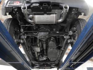 aFe - aFe Vulcan 3in 304 SS Cat-Back Exhaust 2021 Ford Bronco L4-2.3L (t)/V6-2.7L (tt) w/ Black Tips - Image 2