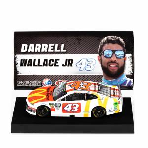 PG Apparel and Lifestyle - PG Collectibles and Die-Casts - Petty's Garage - Bubba Wallace 2019 McDonald's 43 Chrome Diecast Car 1:24 Scale