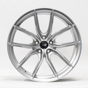 Forgeline - Forgeline Wheels- Petty's Garage Exclusive Ford Mustang Rear- Liquid Silver 20" - Image 4