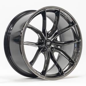 Tires and Wheels - Wheels - Forgeline - Forgeline Wheels- Petty's Garage Exclusive Ford Mustang Front- Black Ice 20"