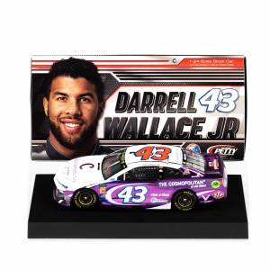 Apparel and Lifestyle - Collectibles and Die-Casts  - Petty's Garage - Bubba Wallace 2018 Cosmopolitan 43 Chrome Diecast Car 1:24 Scale