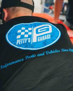 Petty's Garage - Petty's Garage 2023 Logo T-Shirt - Image 5