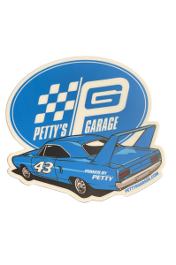 PG Apparel and Lifestyle - PG Signs, Stickers and Accessories - Petty's Garage - Petty's Garage Superbird Diecut Sticker