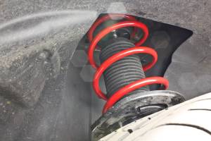 BMR Suspension - BMR Mustang Lowering Springs Set of 4 Drag -Red (2015-2024) - Image 4