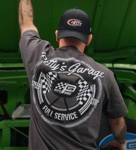 Petty's Garage - Richard Petty Motorsports Black Fitted Hat - Image 2