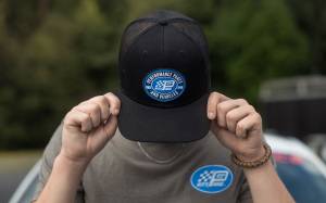 Petty’s Garage Black Performance Parts and Vehicles Patch Hat