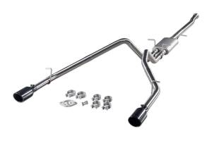 Flowmaster - Flowmaster Exhaust System, Signature Series, Cat-Back, 2.5 in Diameter, 4.5 in Tip, Stainless, Natural, Ram Big Horn Fullsize Truck 2019-24, Kit - Image 1