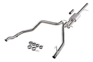 Flowmaster - Flowmaster Exhaust System, Signature Series, Cat-Back, 2.5 in Diameter, Stainless, Natural, GM Fullsize Truck 2019-24, Kit - Image 2