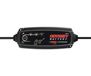 Odyssey Battery Battery Charger, AGM / Lithium-ion, 12V, 4.3 amps, Indicator Lights, Each