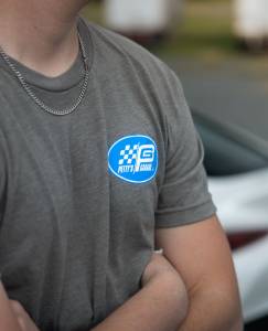 Petty's Garage - Petty's Garage Gray Logo T-shirt with Black Hat Bundle - Image 4